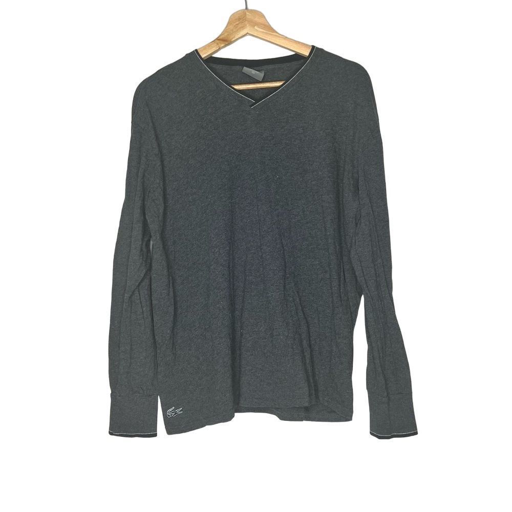 Lacoste Mens Sleepwear V-Neck Shirt